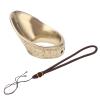 Archery Thumb Protector, Durable Brass Finger Guard with Secure Fixing Rope Archery Thumb Ring for Beginners and Professional Archers(Model 23) view 2
