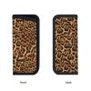 Giinly Leopard Print Glasses Case Eyeglass Sunglass Case Soft Pouch Slim Portable Eyeglasses Sleeve view 3