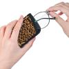 Giinly Leopard Print Glasses Case Eyeglass Sunglass Case Soft Pouch Slim Portable Eyeglasses Sleeve view 4