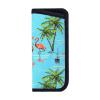 Giinly Flamingo Beach Palm Glasses Case Eyeglass Sunglass Case Soft Pouch Slim Portable Eyeglasses Sleeve view 1
