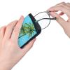 Giinly Flamingo Beach Palm Glasses Case Eyeglass Sunglass Case Soft Pouch Slim Portable Eyeglasses Sleeve view 4