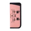Giinly Cute Cat Face Glasses Case Eyeglass Sunglass Case Soft Pouch Slim Portable Eyeglasses Sleeve view 1