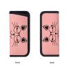 Giinly Cute Cat Face Glasses Case Eyeglass Sunglass Case Soft Pouch Slim Portable Eyeglasses Sleeve view 3