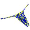 Botmois Men's G-Strings Bikini Underwear Slim Pouch Swim Thong Minimal Coverage Posing Tangas Irregular line XL view 2