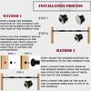 Spancare Nonslip Carbon Steel Doorway Gym Bar, Pull-up Bar for Home, Mountable, (Black) view 4