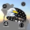 Forchrinse 6Pieces Swirl Tie Dye Sweatbands for Men Women Stylish Soft Elastic Running Headbands Sweat Wicking Head Bands for Outdoor view 3