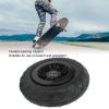 mountain skateboard wheels, durable rubber construction off-road skateboard wheels 8 inch diameter for stability for adventure enthusiasts off-road trails park cruising view 3