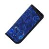 Giinly Paisley Blue Glasses Case Eyeglass Sunglass Case Soft Pouch Slim Portable Eyeglasses Sleeve view 2