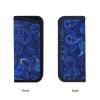Giinly Paisley Blue Glasses Case Eyeglass Sunglass Case Soft Pouch Slim Portable Eyeglasses Sleeve view 3