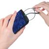Giinly Paisley Blue Glasses Case Eyeglass Sunglass Case Soft Pouch Slim Portable Eyeglasses Sleeve view 4