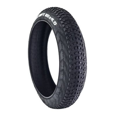 DSLED 20/26 x 4.0 inch Fat Bike Tires, Electric Snowmobile Beach MTB Bicycle Anti-Slip Fat Tire,Outdoor Cycling Spare Tire,Bike Accessory Valve 32mm, 30PSI(200KPA) (Size : 20x 4.0in tire), OneColor
