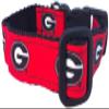 College Dog Collar (Medium, Georgia) view 1