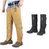 QOGIR Snake Guard Chaps Gaiters for Hunting: Snake Gear with Full Protection for Ankle to Lower and Thigh Legs from Snake Bites & Briar Thorns & Brush view 1