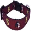 College Dog Collar (Extra Small, Florida State FS) view 1