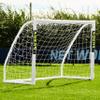 FORZA Match Soccer Goals [6 Sizes] - Ultra-Durable uPVC Weatherproof Backyard Soccer Goal | Quick & Easy Assembly  Optional Target Sheet Upgrade (Goal Only, 5ft x 4ft) view 1