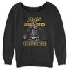 Junior's Yellowstone Dutton Ranch Cowboy Ride For The Brand Sweatshirt - Black - Medium view 1