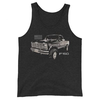 Vintage 1986 F150 XLT Lariat Truck Unisex Tank Top
