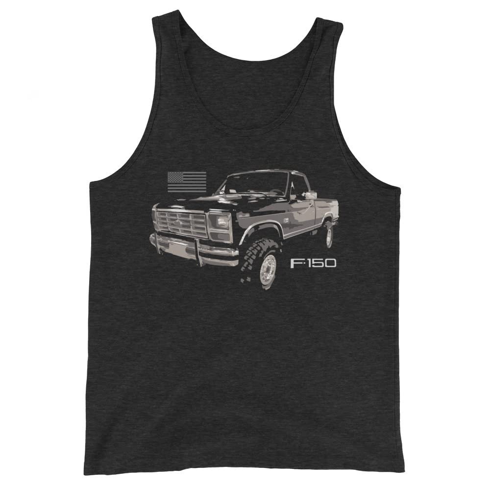 Vintage 1986 F150 XLT Lariat Truck Unisex Tank Top