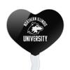 GRAPHICS & MORE Northern Illinois University Huskies Heart Love Cupcake Picks Toppers Decoration Set of 6 view 2