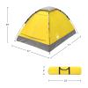 2-Person Tent with Removable Rain Fly and Carry Bag - Includes Pop-Up Privacy Tent, Dressing Room, or Portable Shower - Camping Gear by Wakeman view 3