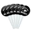 GRAPHICS & MORE Northern Illinois University Huskies Cupcake Picks Toppers Decoration Set of 6 view 1