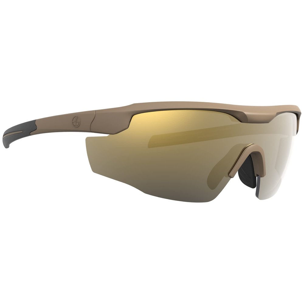 Leupold Sentinel Performance Eyewear with Matte Tan Frames and Bronze Mirror Lenses