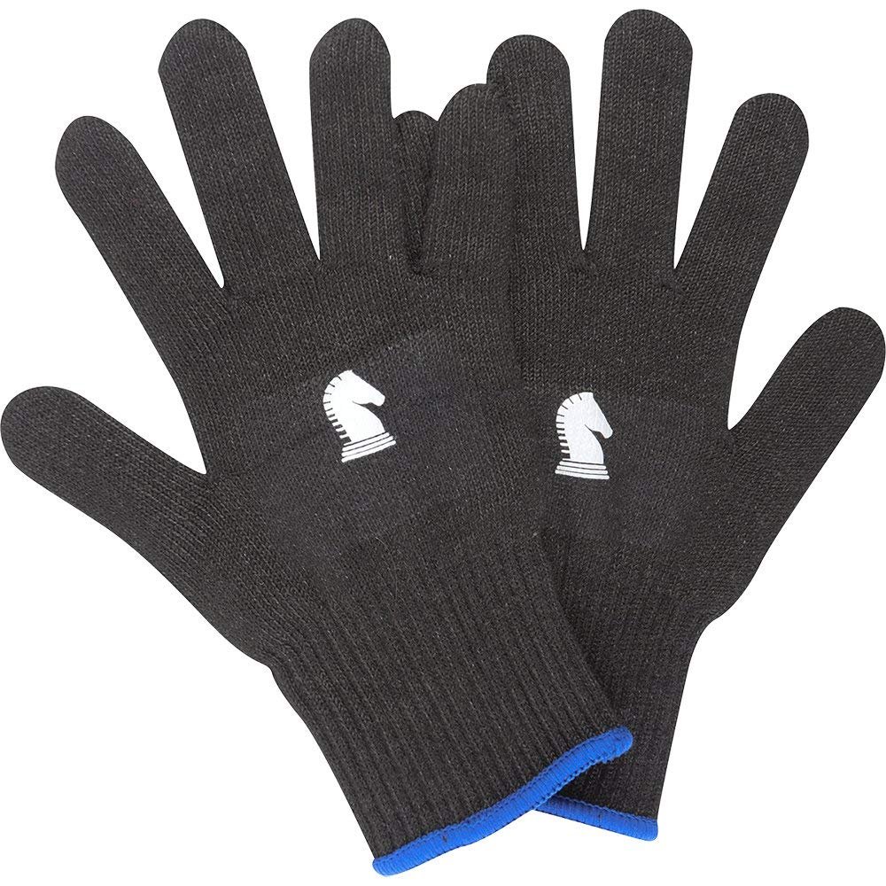 Classic Equine Barn Gloves Black Kid