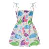 Girls Easter Outfit Size 7/8 Strap Girls Kids Sleeveless Beach Baby Casual Clothes Size 5 Girls (White, 5-6 Years) view 4