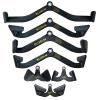 BLUSLM LAT Pull Down Bar for Cable Machine, LAT Pulldown Attachments T-bar V-bar Cable Attachment for Gym, Back Tricep Strength Training Handle (BL08) view 1