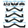 BLUSLM LAT Pull Down Bar for Cable Machine, LAT Pulldown Attachments T-bar V-bar Cable Attachment for Gym, Back Tricep Strength Training Handle (BL08) view 2