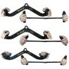 BLUSLM LAT Pull Down Bar for Cable Machine, LAT Pulldown Attachments T-bar V-bar Cable Attachment for Gym, Back Tricep Strength Training Handle (BL08) view 4