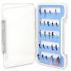 24 Essential Bead Head Nymphs Fly Fishing Lure Assortment + Waterproof Fly Box | Trout, SteelheadFly Fishing Flies view 1