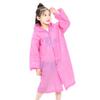 110Cm-150Cm Children's Raincoat Waterproof Hooded One Piece Kids Simple Raincoats Rain Poncho view 1