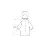 110Cm-150Cm Children's Raincoat Waterproof Hooded One Piece Kids Simple Raincoats Rain Poncho view 3