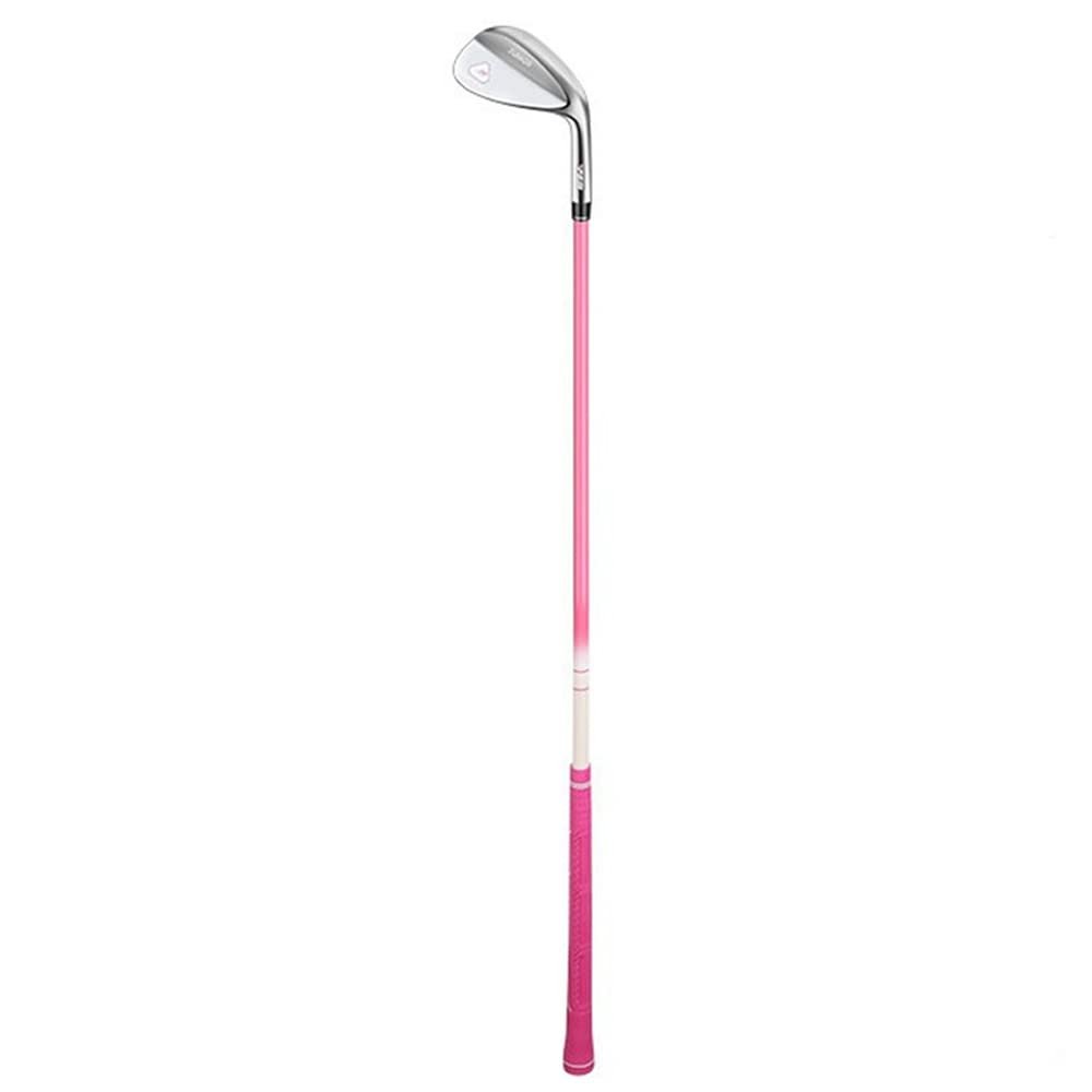 Junior Kids Golf Clubs Wedge Right Hand Golf Sand Wedges Boys Girls Age: 3-12 (Pink,for 3-5Y)