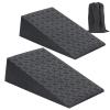 Squat Wedge  Slant Board for Squats Non-Slip Squat Wedge Blocks Improve Squat and Strength Performance Calf Stretcher for Physical Therapy Foot Stretcher view 1