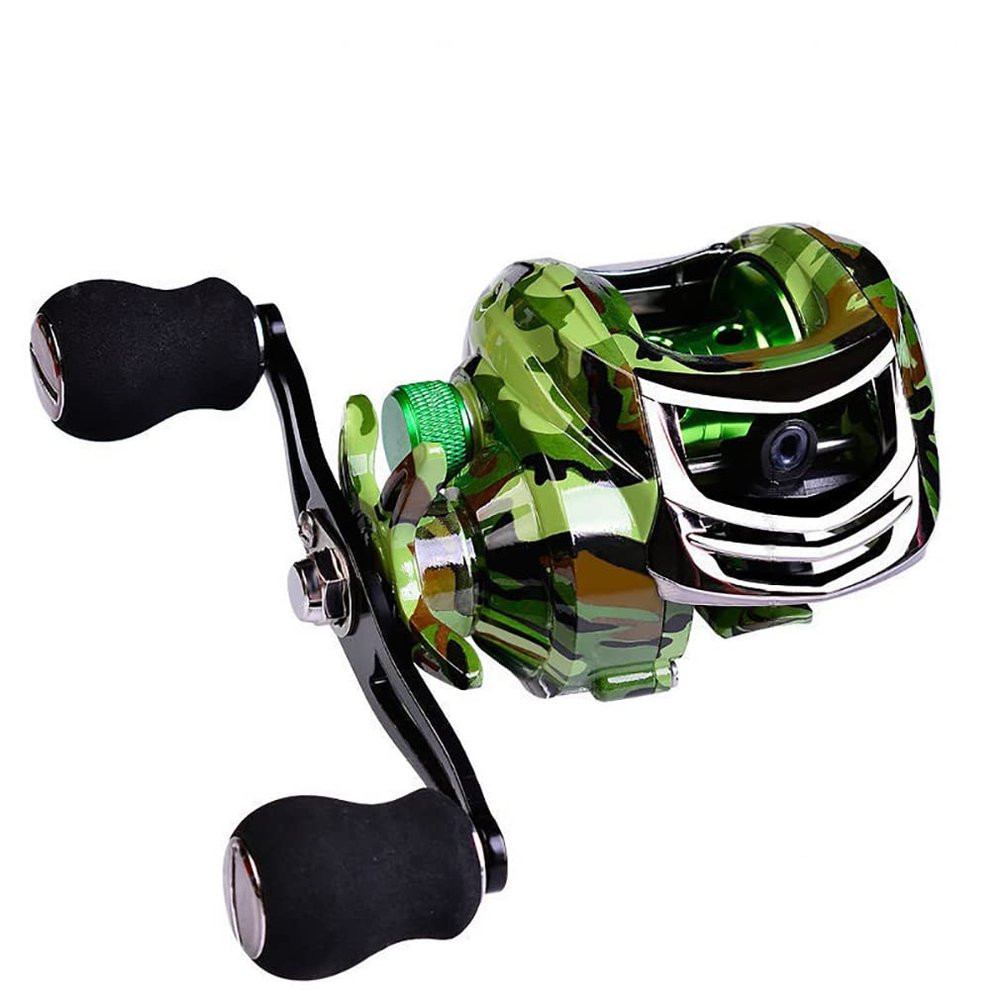 Baitcasting Fishing Reel-7.2:1 Colorful High Speed,nonrust Steel Bearing Bait Cast Fishing Reel,10adjustable Magnetic Brake,Dreamy Color,strong Lightweight,freshwater Saltwater-Ca-general wheel||right