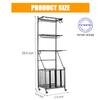 PLKOW Sports Equipment Storage for Garage, Yoga Mat Storage Rack, Home Gym Storage Rack for Yoga Mat view 4