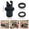 kingsea Inflatable Kayak Pump Adapter,Paddle Board Air Pump Hose Adapter Air Valve Nozzle Kayak Air Pump Replacement Accessories for Inflatable Boat Bed Halkey Roberts (4Pack) view 2
