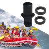 kingsea Inflatable Kayak Pump Adapter,Paddle Board Air Pump Hose Adapter Air Valve Nozzle Kayak Air Pump Replacement Accessories for Inflatable Boat Bed Halkey Roberts (4Pack) view 4