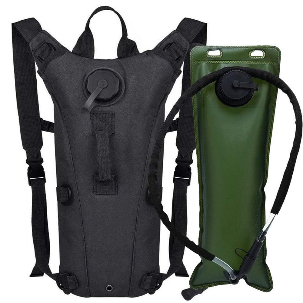ATBP Running Hydration Vest Pack Tactical 3L Water Bladder Backpack Bag for Cycling Marathon Hiking Daypack Men & Women