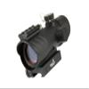 Lancer Tactical Airsoft Enclosed Red Dot Sight w/Top Optic Rail - Black view 1