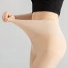 Attria Women Warm Fleece Lined Translucent Pantyhose Tights, Leggings Winter Tights Elastic Sheer Thermal Pants (Beige,Ultra Thick Fleece) view 2