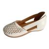 ZBYY Womens Cutout Sandals Summer Hollow Out Pumps Sandals Closed Toe Dress Wedge Sandals Breathable Walking Shoes view 2