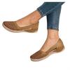 ZBYY Womens Cutout Sandals Summer Hollow Out Pumps Sandals Closed Toe Dress Wedge Sandals Breathable Walking Shoes view 1