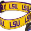 College Dog Collar (Extra Small, LSU) view 1