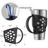 SHTCSZBA Silicone Sleeve for 30 oz Tumblers - Grip Holder for Yeti Rambler/RTIC/Corkcicle (Blue) view 3