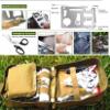Galaxy 251 Pcs First Aid Kits for Survival Emergency Trauma Military Tactical Medical Hunting Camping Hiking Fishing IFAK EMT Bag (Black and Brown) view 3