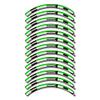 Hed 50mm Road Wheel Rim Bike Compatible Stickers view 1