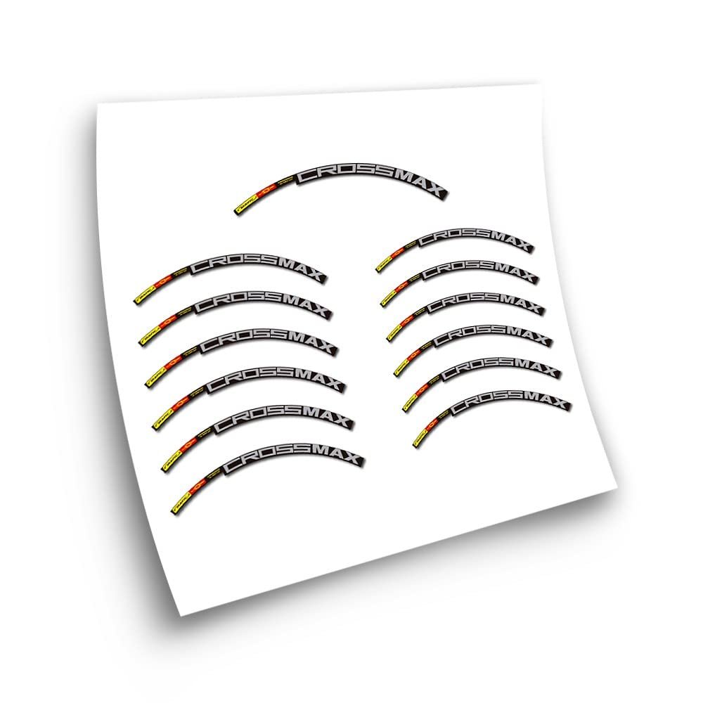 Mavic Crossmax SL PRO LTD MTB 29" Wheel Rim Bike Compatible Stickers